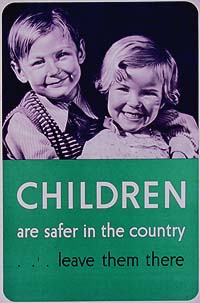 Children are safer in the country.